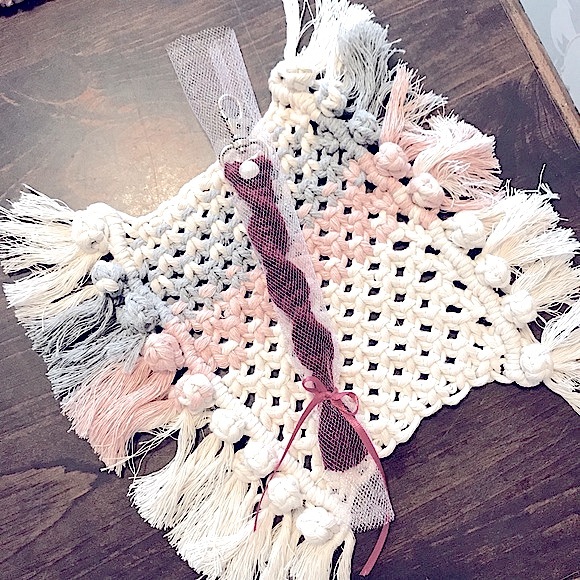 HP🥳New~Macrame Keychains, Key-Ring Wristlets+Much More Handmade BridalPartyGift - Picture 12 of 16
